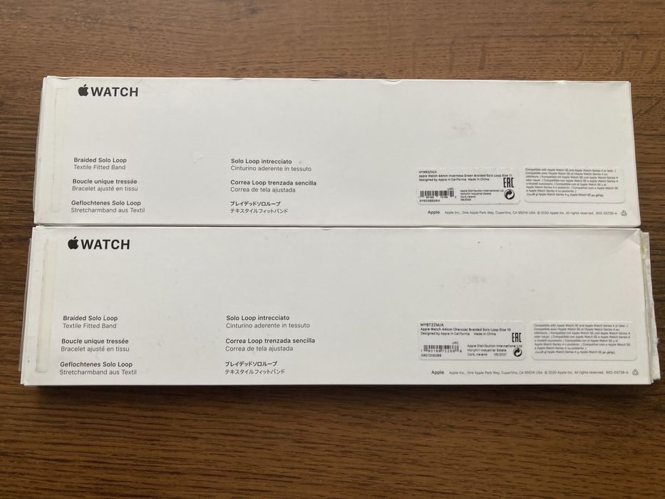 Ремешок оригинальный apple watch braided solo loop