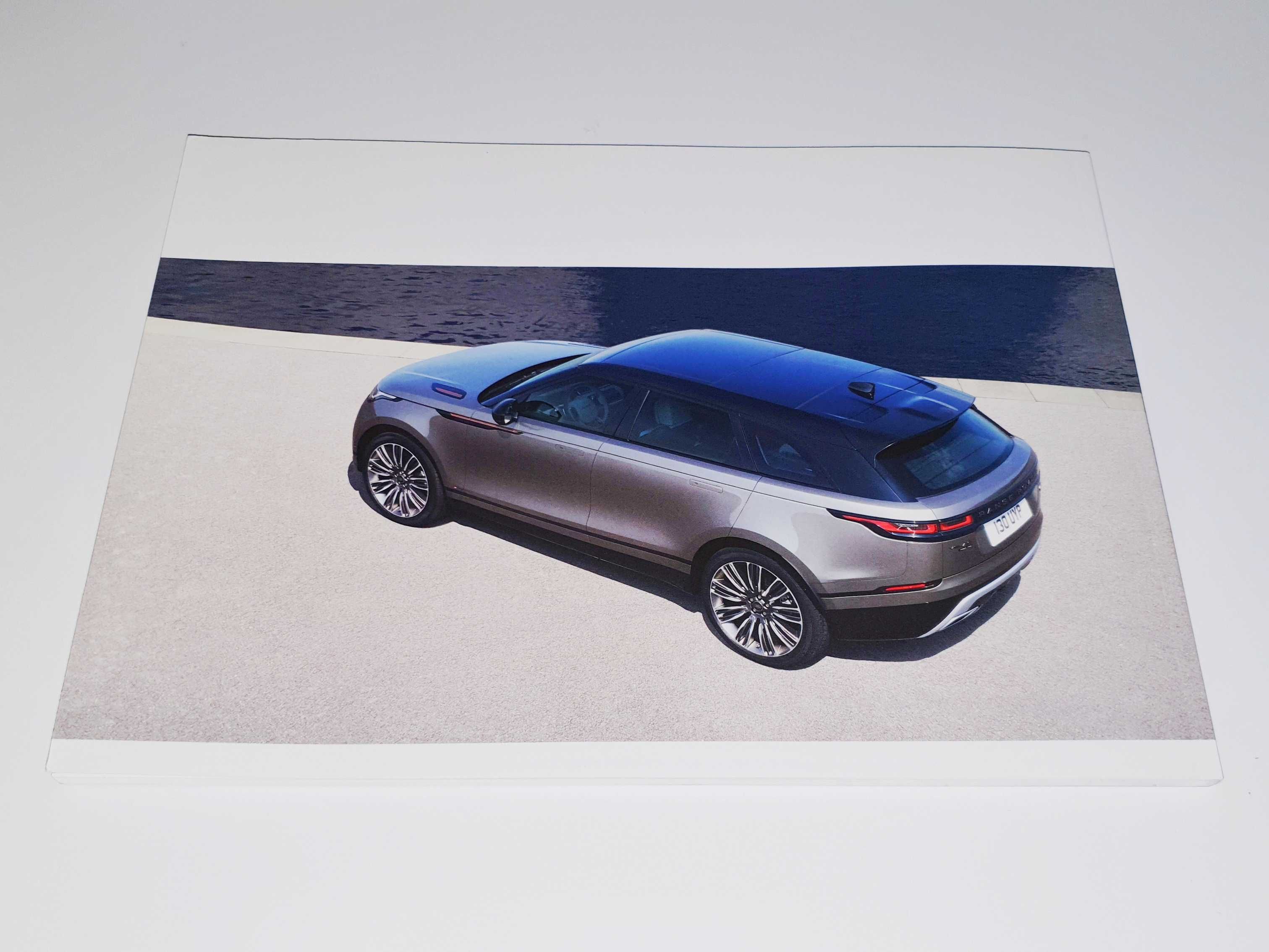 Оригинальный каталог, конфигуратор, книга про Range Rover Velar