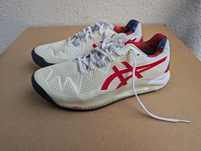 Buty męskie tenis ASICS Gel-Resolution 8 L.E. White / Classic Red