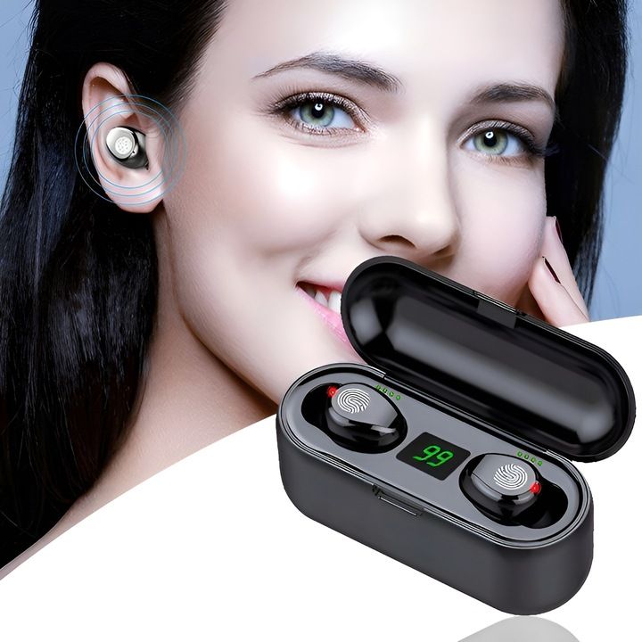 Słuchawki Bezprzewodowe Bluetooth 5.3 3 Gen Model 2024 Mikrofon + Powe