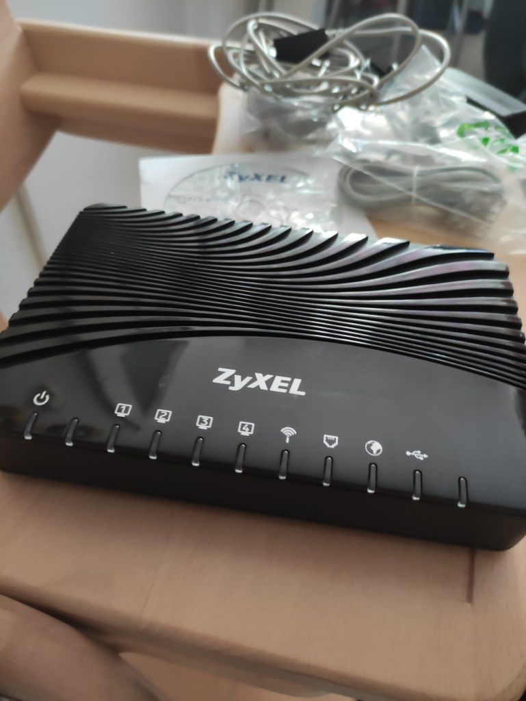 Nowy ruter zyxel - internet