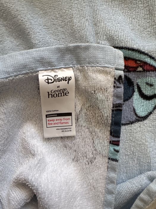 Toalha de praia stitch