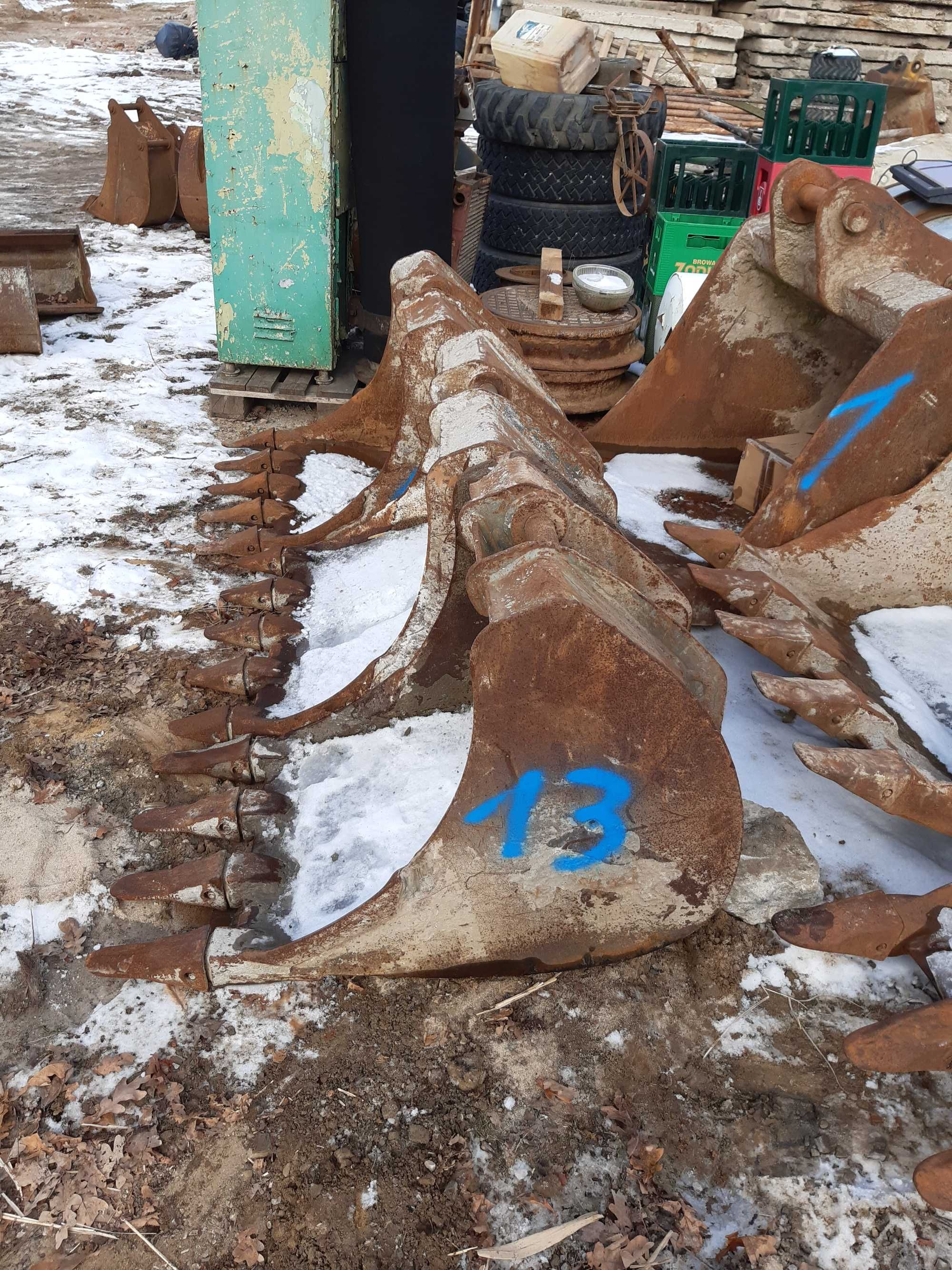 łyżka do koparki koparkoładowarki 60 cm cat JCB