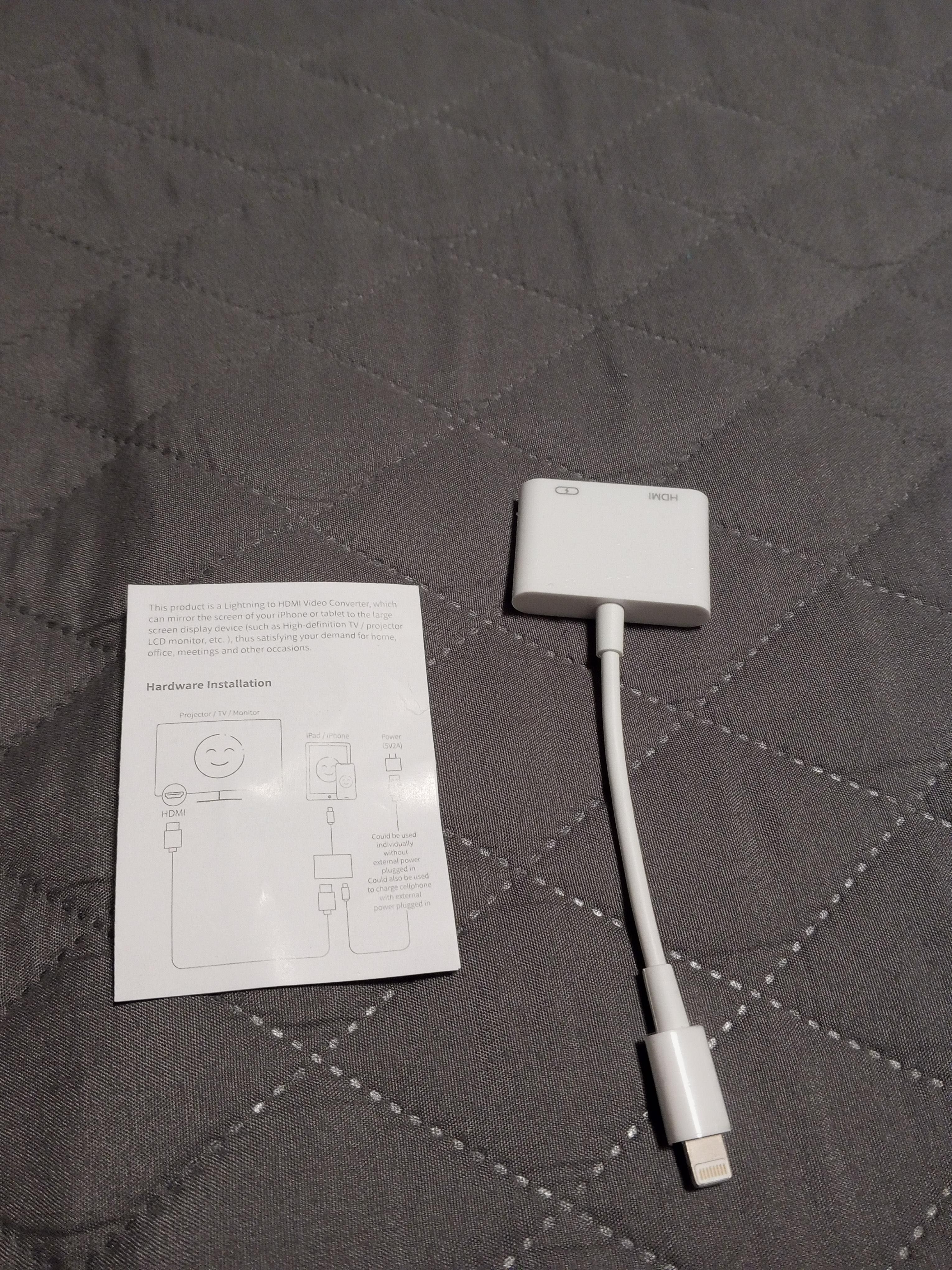 Перехідник Digital AV Adapter
Lightning - HDMI