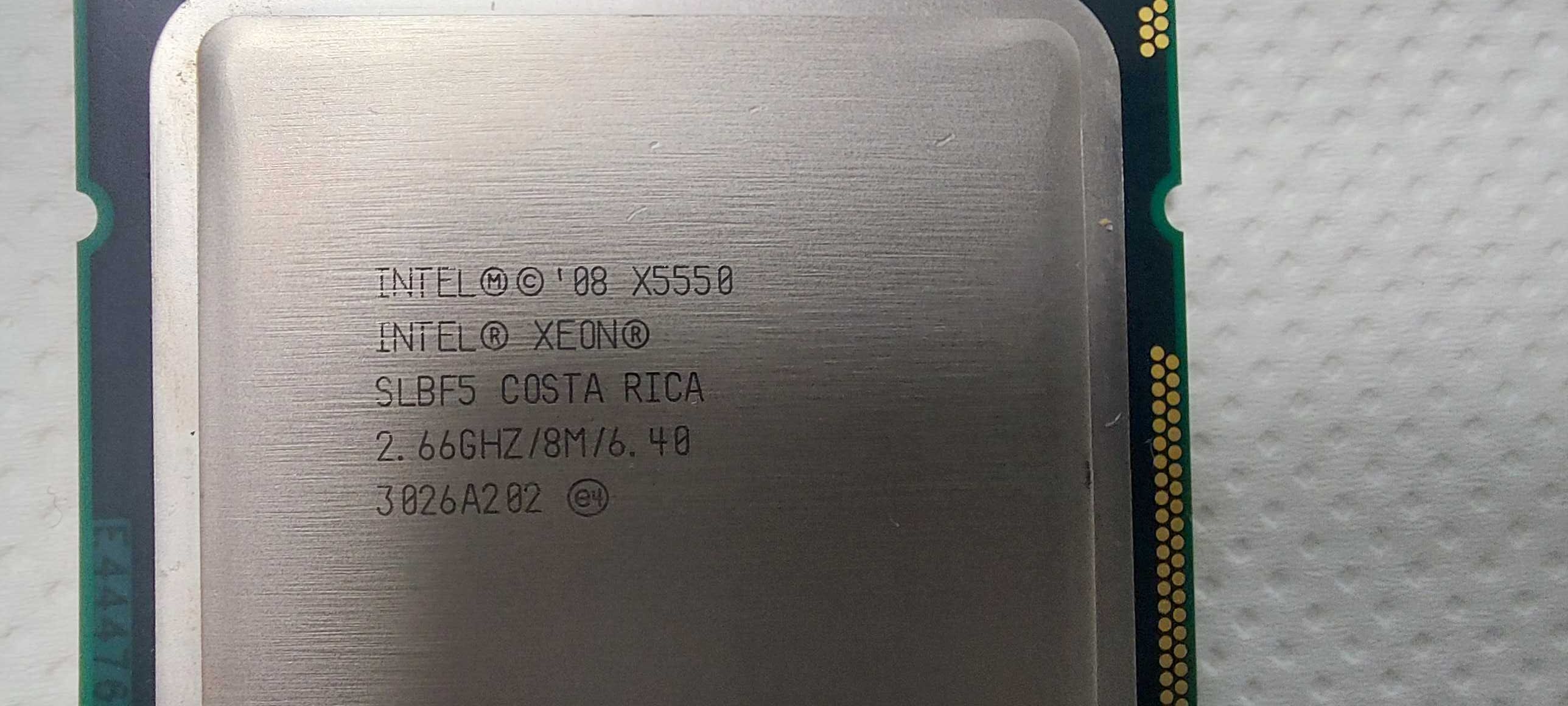 Procesor Intel Xeon 4C X5550 2.66 GHz 8M SLBF5