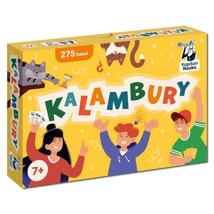 Kapitan nauka gra KALAMBURY 275 HASEŁ 7+
