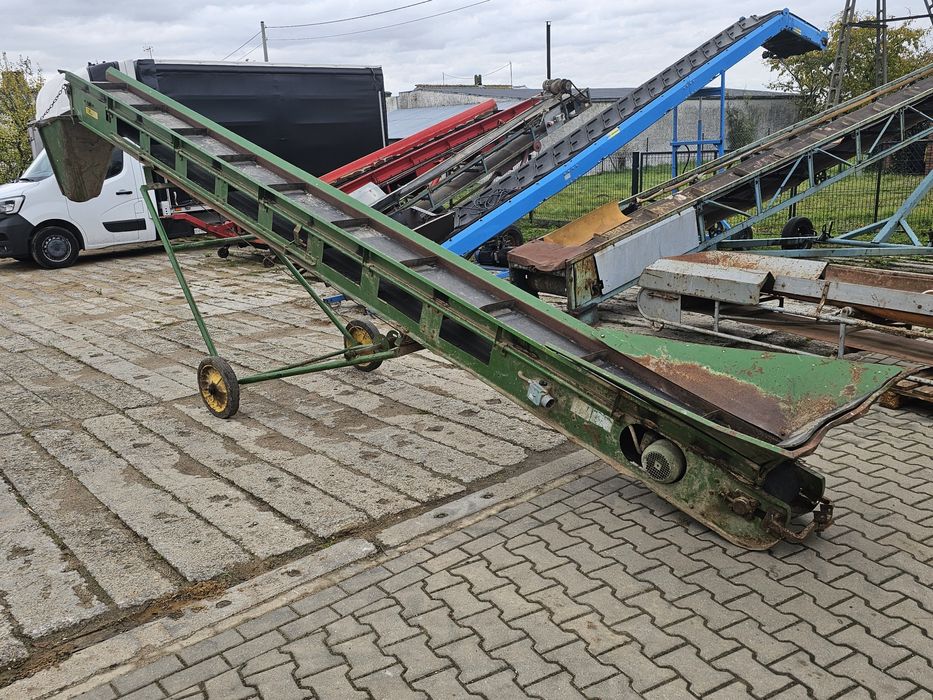 Transport 100 km gratis Taśmociąg podajnik kosz przyjęciowy