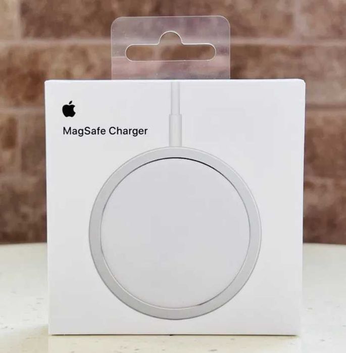 Безпровідний зарядний пристрій MagSafe 15W Швидка зарядка Type-C Біле