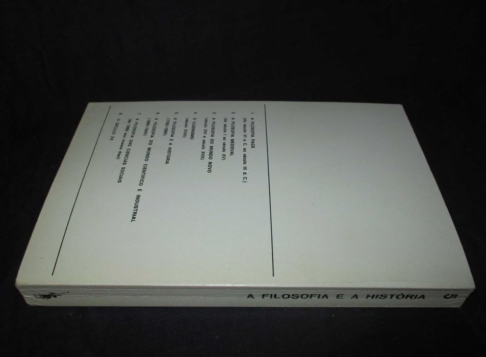 Livro A Filosofia e a História 1780 a 1880 História da Filosofia