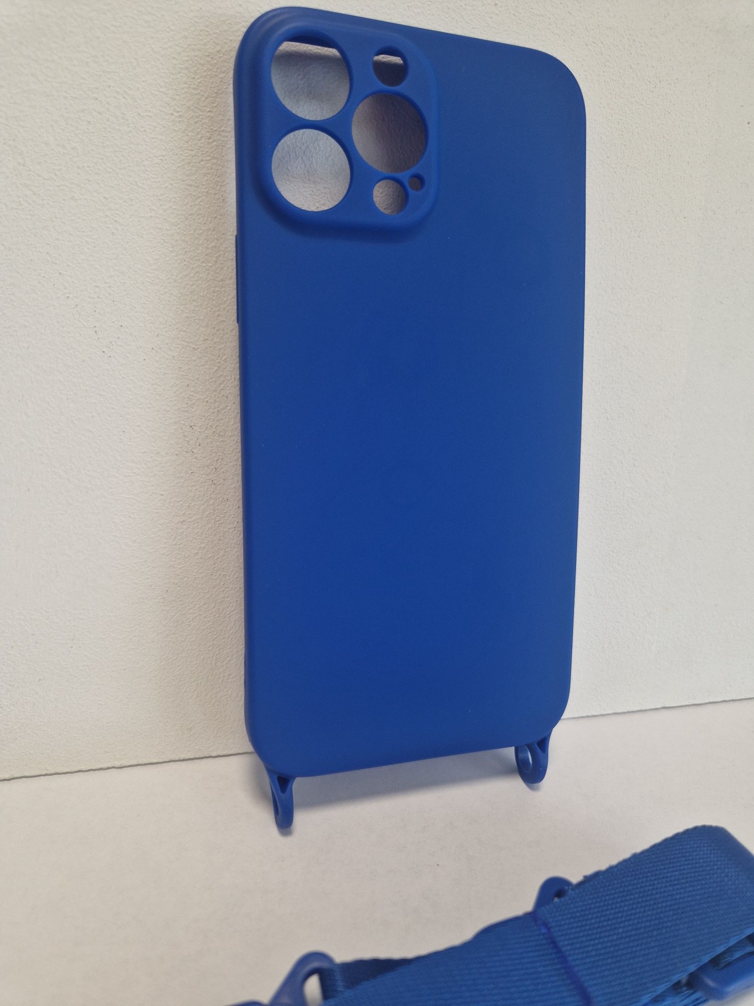 Strap Silicone Case do Iphone 13 Pro Max wzór 2 niebieski