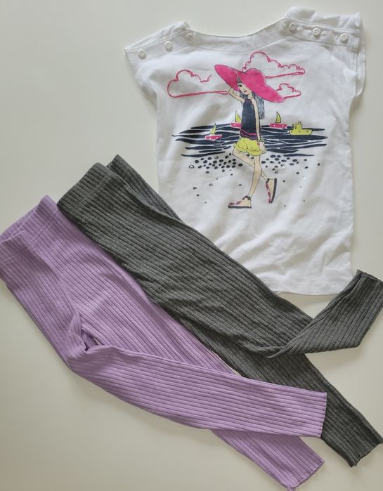 11 szt.roz.116 nowe tez kurtka kamizelka Zara Next H&M