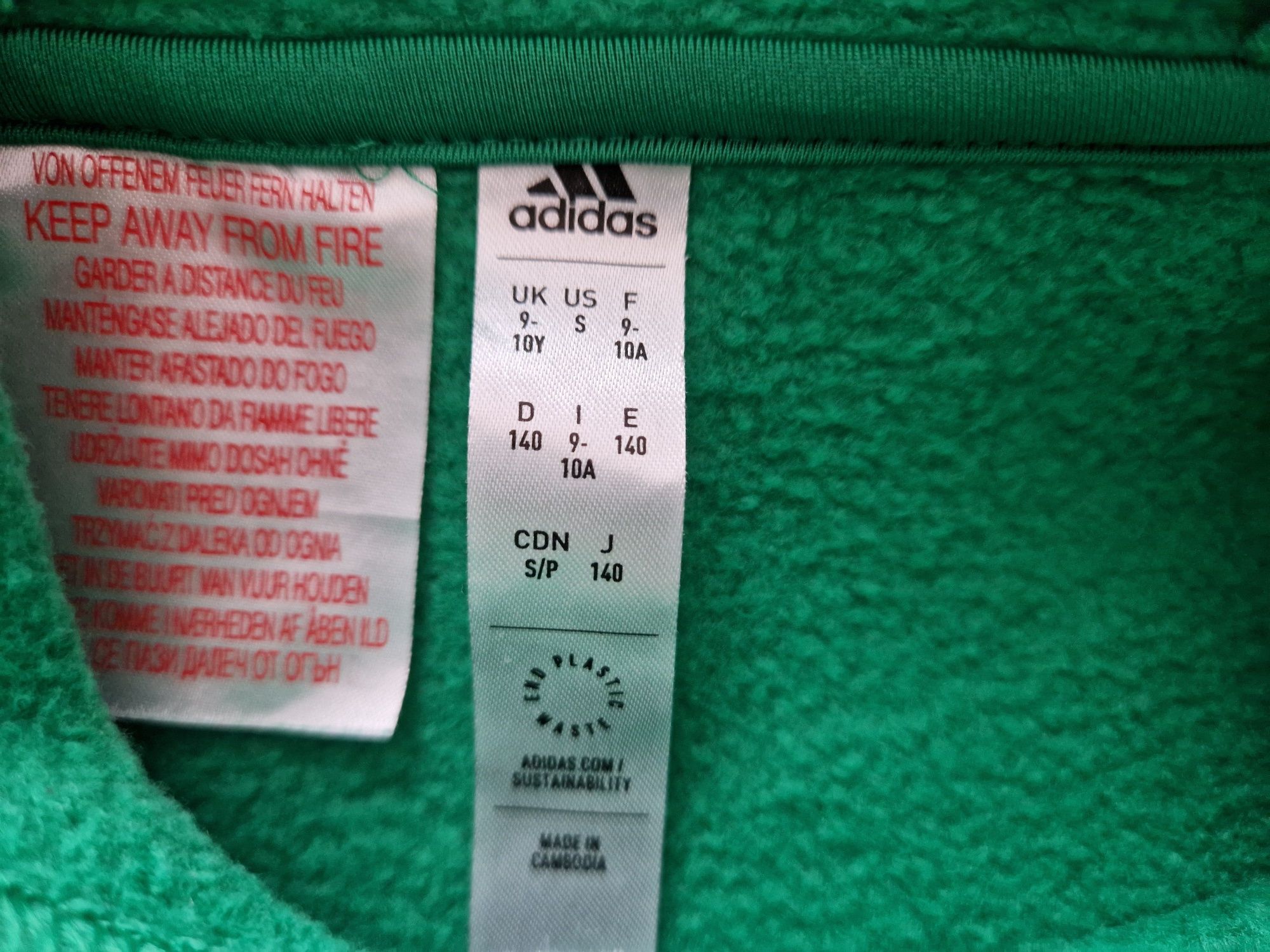 Dres adidas rozmiar 140