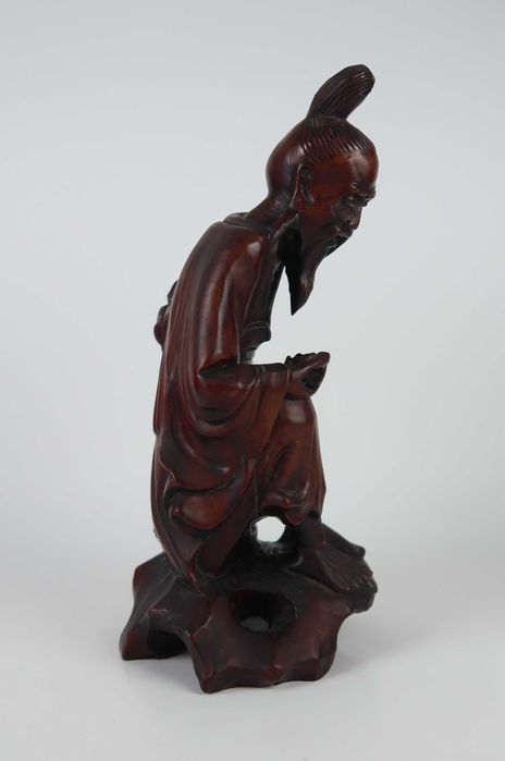 Ancião, escultura chinesa