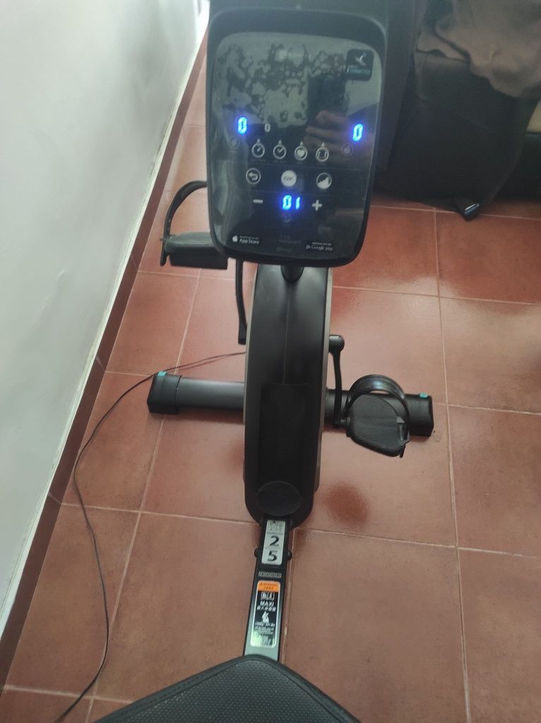Bicicleta de Ginástica com Costas