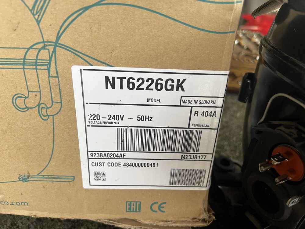 Холодильный компрессор Embraco NT 6226 GK