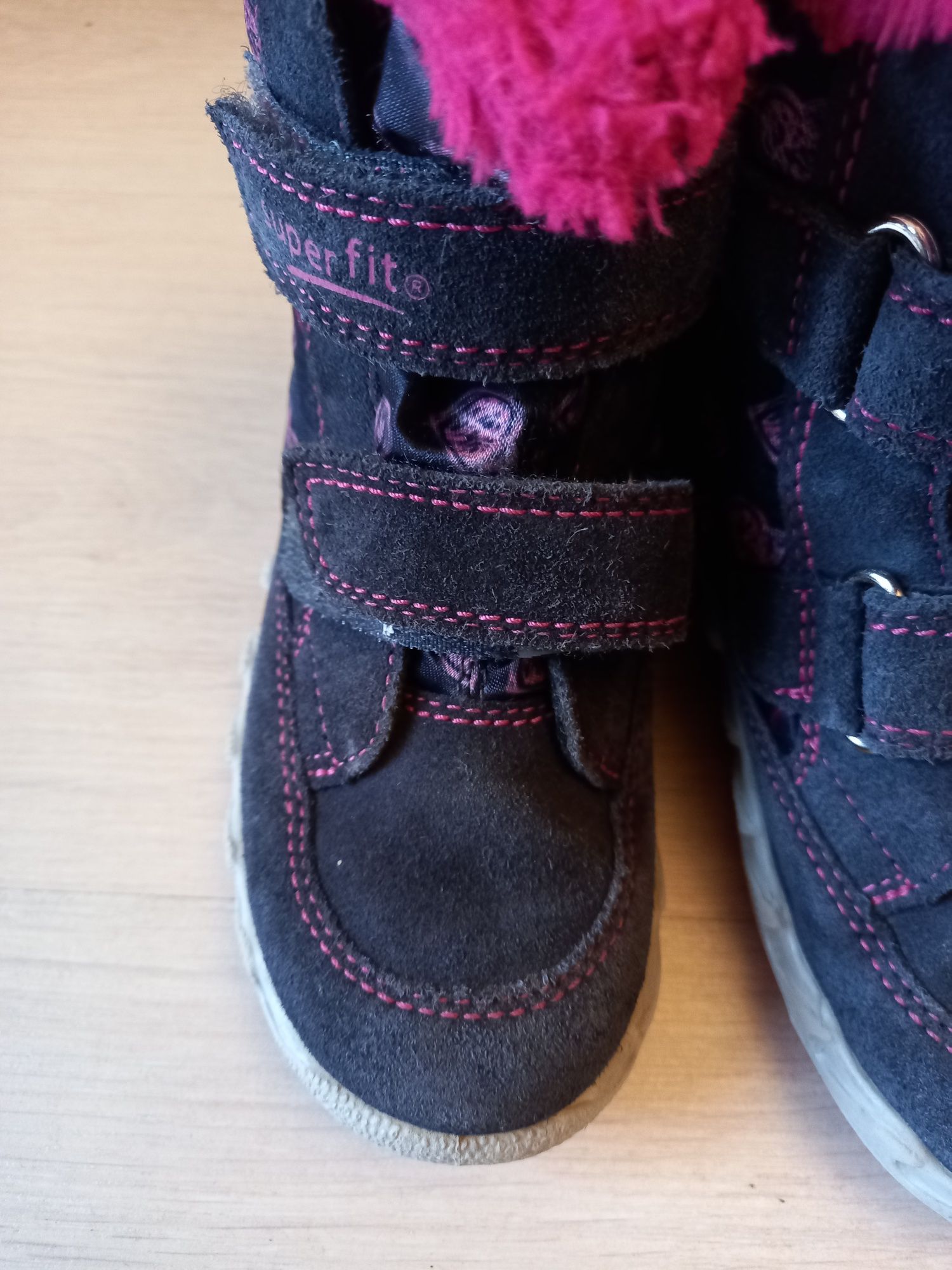 Buty kozaki śniegowce na zimę Superfit r. 26