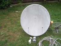 antena satelitarna- 2 konewertery , antena tv