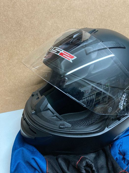 Capacete mota LS2 Rookie, tamanho XS, como novo