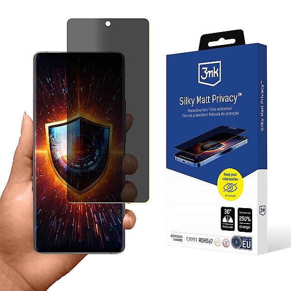 Folia ochronna prywatyzująca matowa 3mk Silky Matt Privacy na Vivo X90