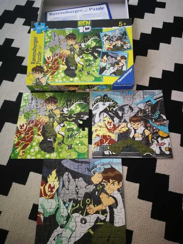 Puzzle Ben 10 3x49 el. Ravensburger