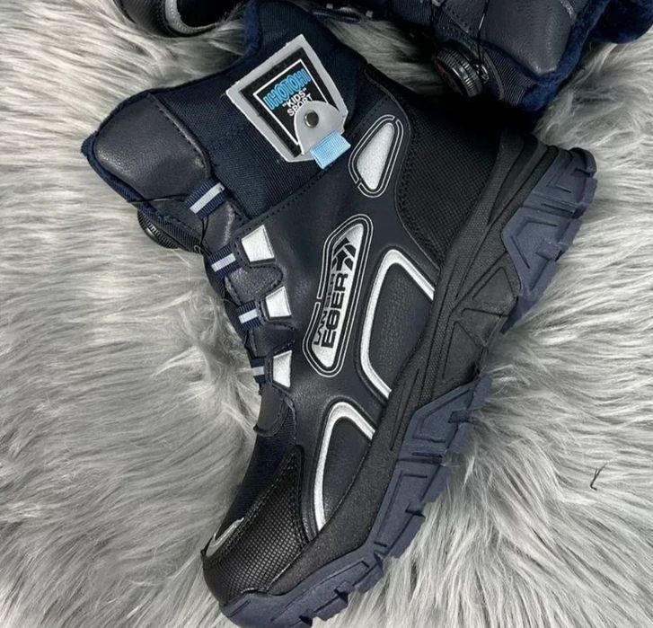 Зимові черевики для хлопчика зимові ботинки зимове взуття обувь чоботи