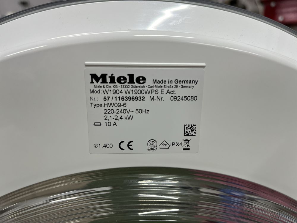 Пральна машина Miele