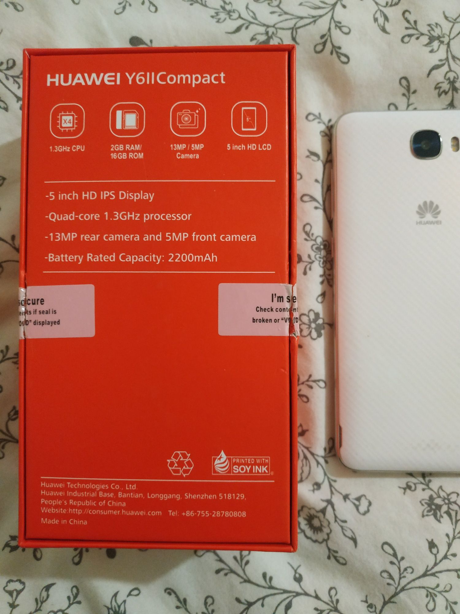 Huawei Y6II compact