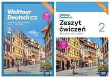 |NOWE| Welttour Deutsch NEU 2 Podręcznik + Ćwiczenia 2024 Nowa Era