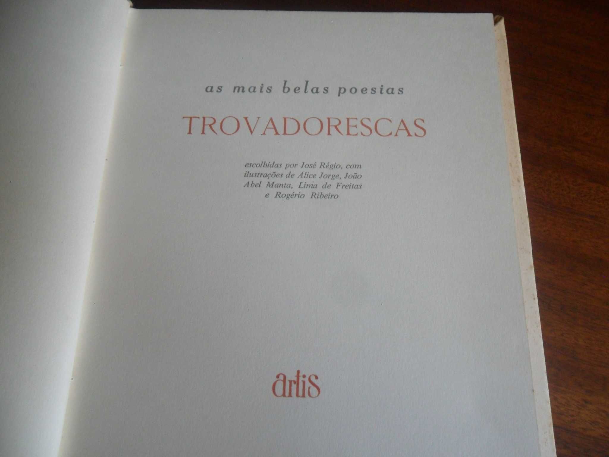 "As Mais Belas Poesias Trovadorescas Escolhidas por José Régio"