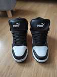 Buty Puma soft foam rozmiar 38.5 biało czarne panda