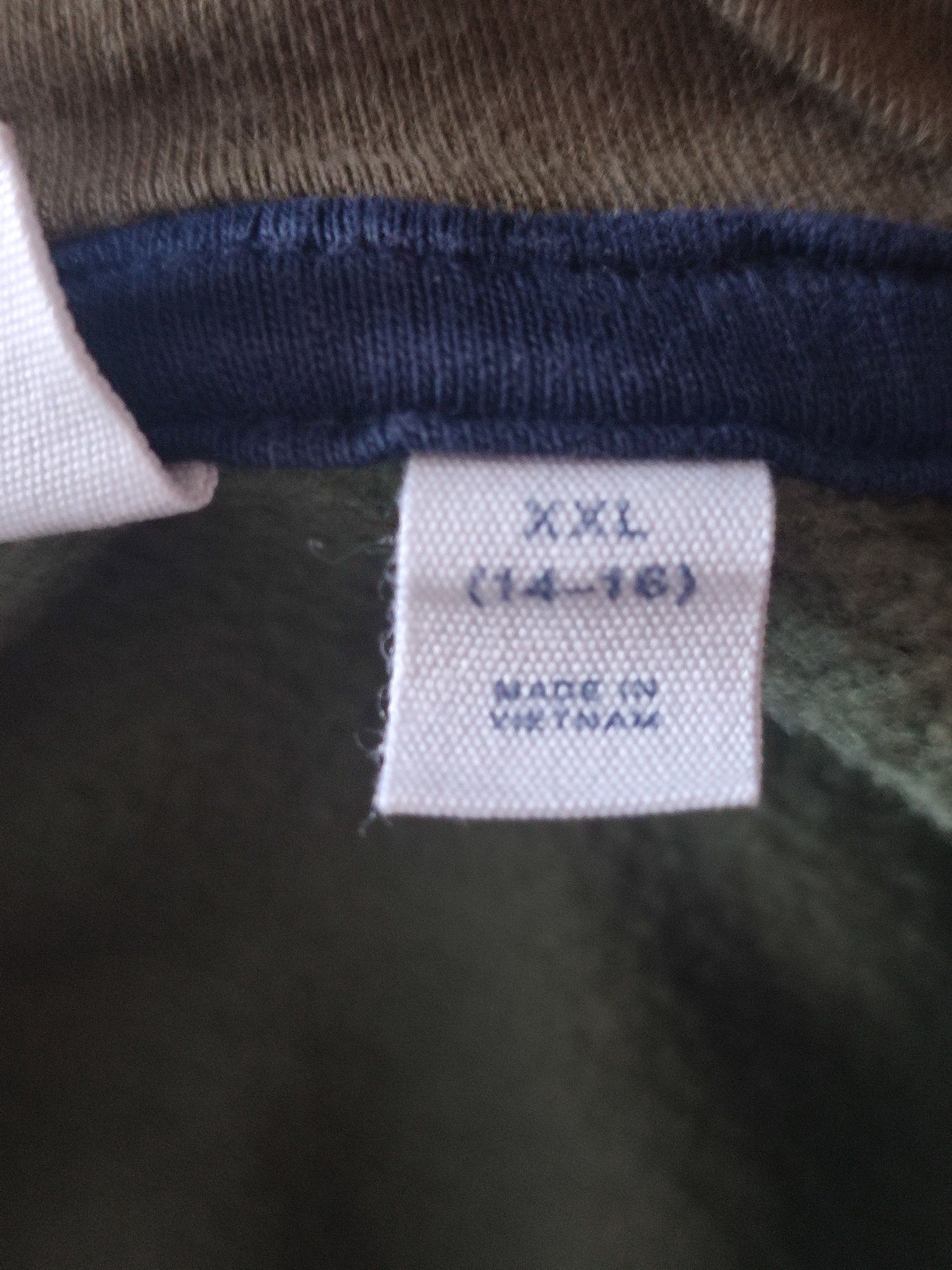 GAP Kids. Bluza z kapturem, moro. Rozmiar XXL, 14-16 lat