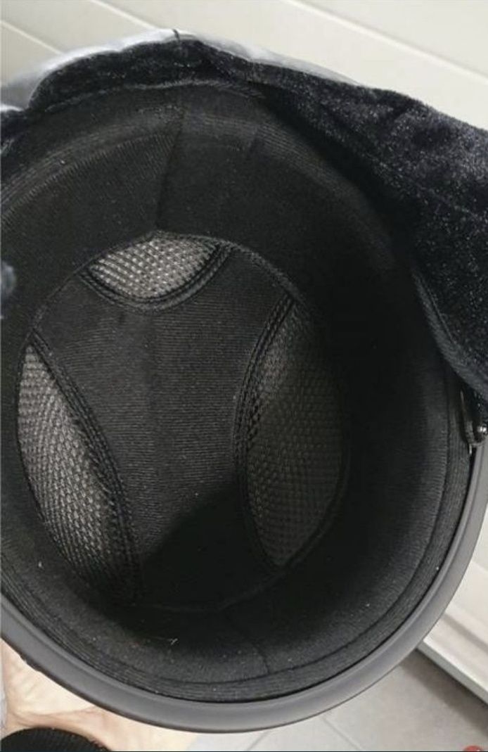 Kask orzeszek gogle PRL