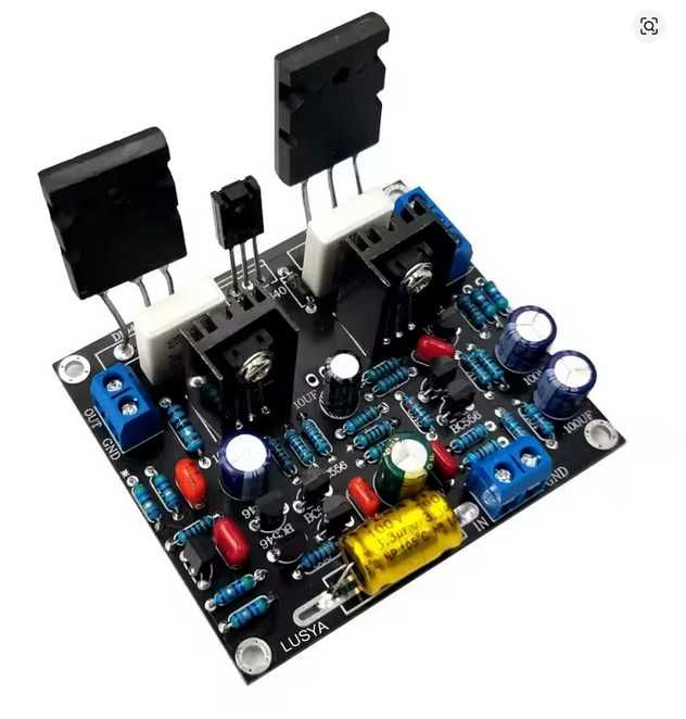 100W Транзисторний підсилювач на 2SC5200 2SA1943 mono