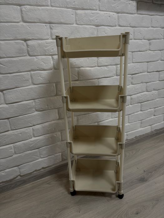 Етажерка стеллаж полка на колесиках