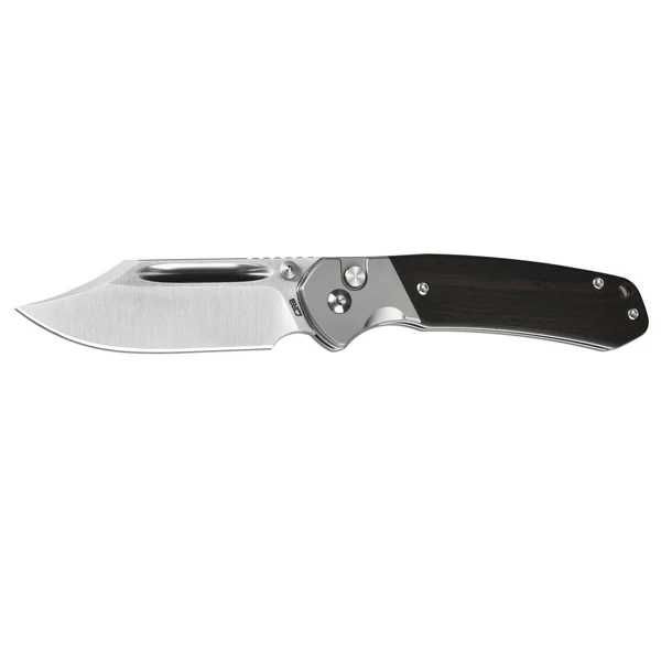 Колекція Складаний ніж CJRB Bowie Pyrite рукоятк эбеновое чорне дерево