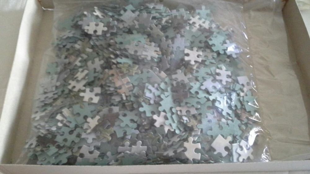 Puzzle de 1000 peças do Castelo Morceaux novo