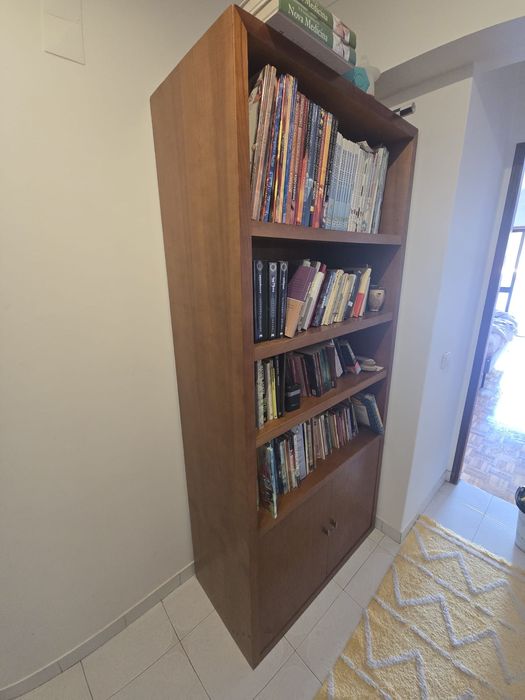 Biblioteca em cerejeira
