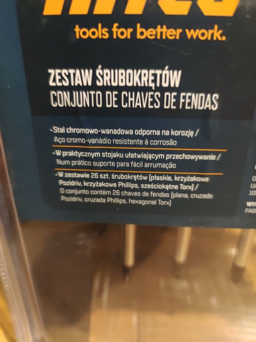 Zestaw śrubokrętów NITEO