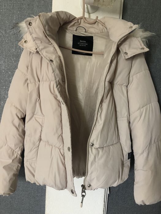 Casaco inverno bege/creme