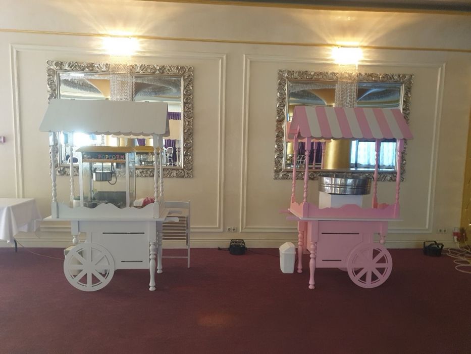 Попкорн на декоративному візку «Прованс» Popcorn на свято