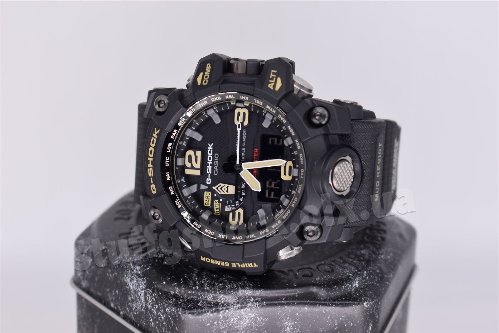 Casio G-Shock GWG-1000-1A NEW ORIGINAL | MudMaster | Solar | 3-Sensor