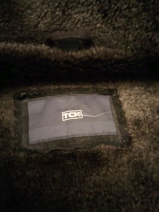 Kożuch męski Ala Ramonesa L/XL kolor czekoladowy skóra naturalna zamsz