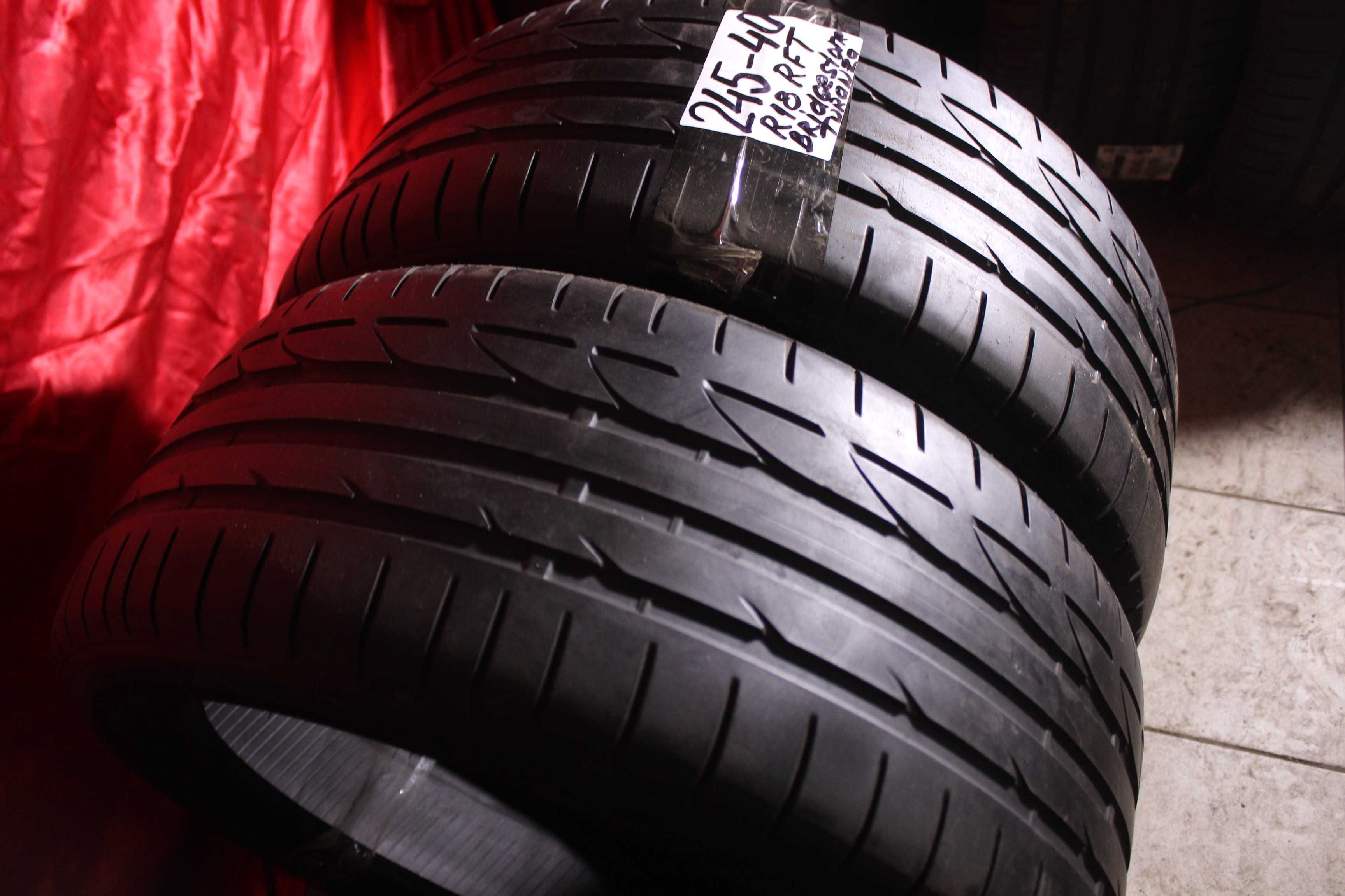 245-40-R18 BRIDGESTONE POTENZA  RUNFLAT =1штука летней резины Germany