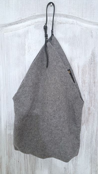 ZARA Вовняна сумка хобо шопер нова (100% вовна)