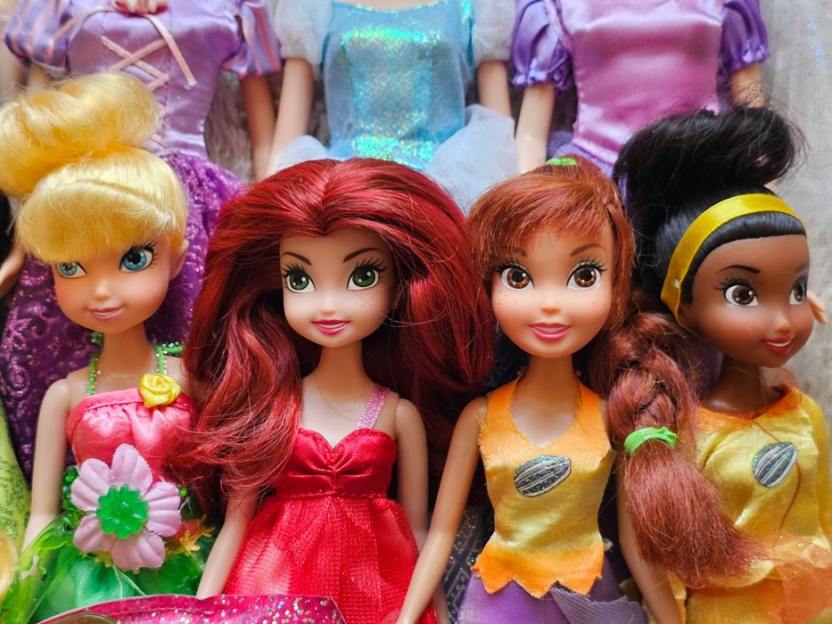 Ляльки куклы Барби Barbie Принцессы Дисней Disney Аврора Белль Золушка