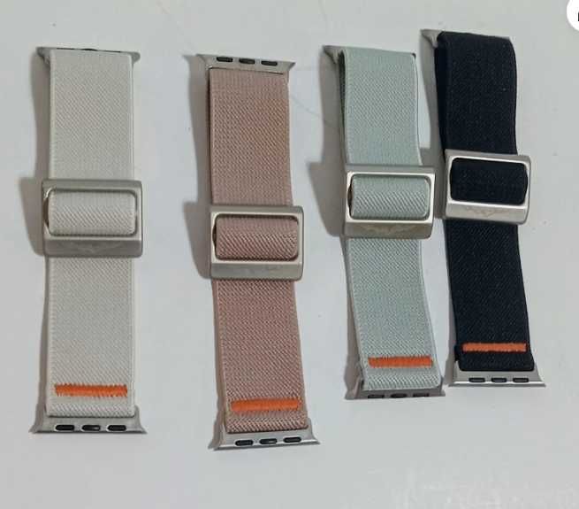 Zestaw 4x Paski Nylonowe Do Apple Watch 38 40 41mm