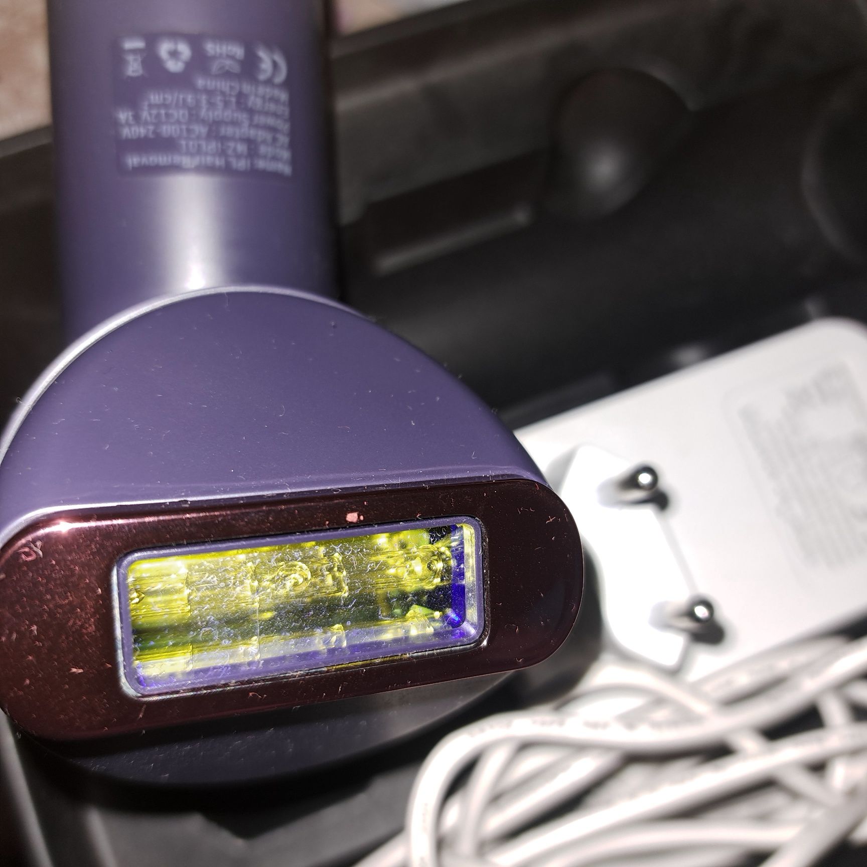 Depilator laserowy