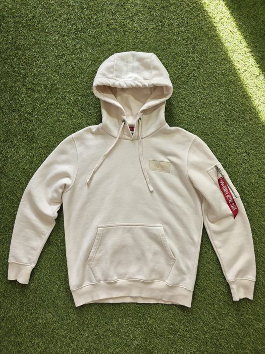Alpha Industries - męska bluza z kapturem r. S