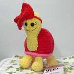 Новая вязаная Мягкая игрушка Prezzzent_ Черепашка Черепаха Hand Made