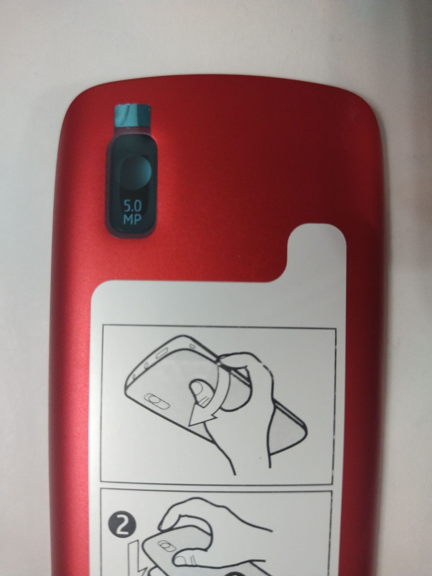 Крышка на заднюю часть корпуса телефона Nokia 300, на аккумулятор